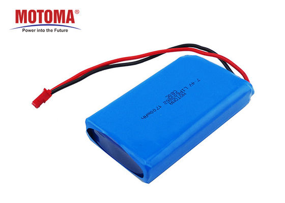 6*38*62mm tragbare Gerät-Batterie, Akku-Satz 1700mah 7,4 V