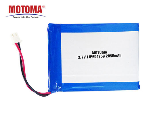 Hohe Kapazitäts-tragbarer Batterie-Satz 2050mah 6*47*59mm MOTOMA