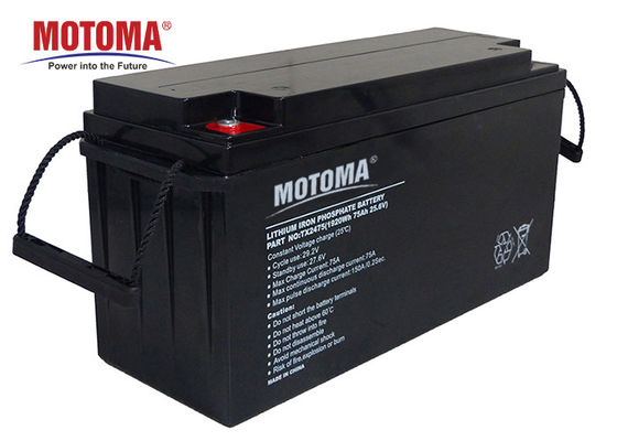 Lithium-Eisen-Phosphatbatterie-Satz der hohen Leistung 75Ah für Solarenergie-System