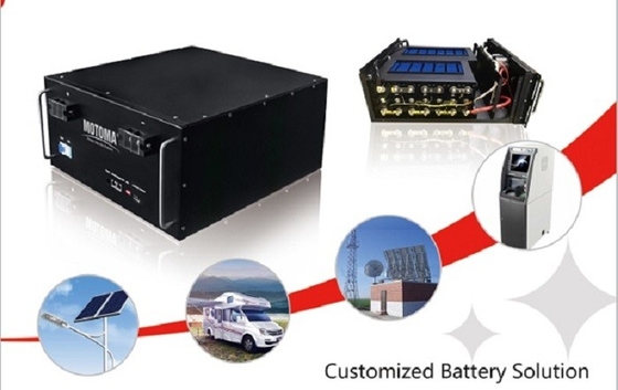 Zyklus-Lithium-Ion-UPS-Batterie 48V 100Ah 200Ah MOTOMA tiefe für Sonnensystem