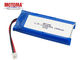 500 Zyklen medizinische Lithium-Batterie, Lipo-Batterie 3,7 V 1500mah