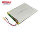 Zyklus-Lithium Lipo-Batterie wieder aufladbares 3.7V 3000mAh MOTOMA tiefe
